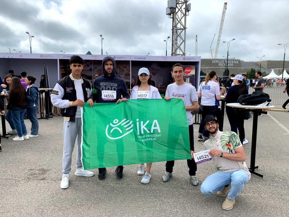 İKA könüllüləri “Bakı Marafonu 2023” - də!