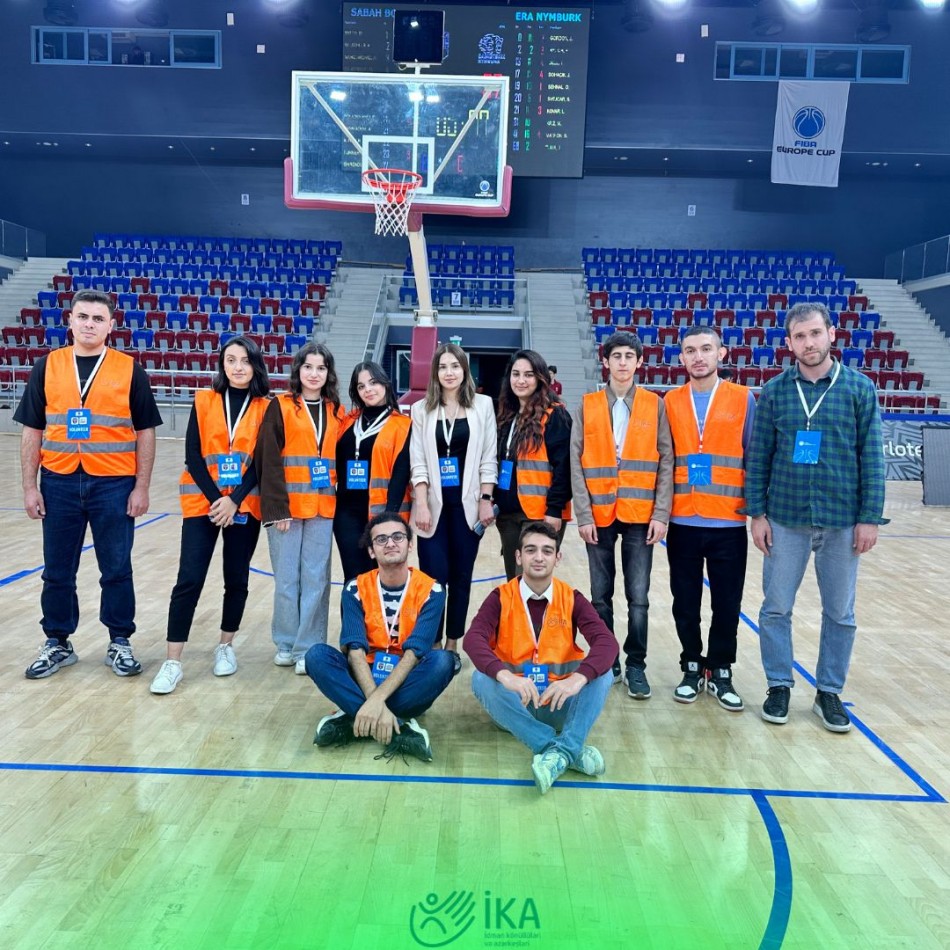 İKA könüllüləri “Sabah”-“Nimburk” oyununda!