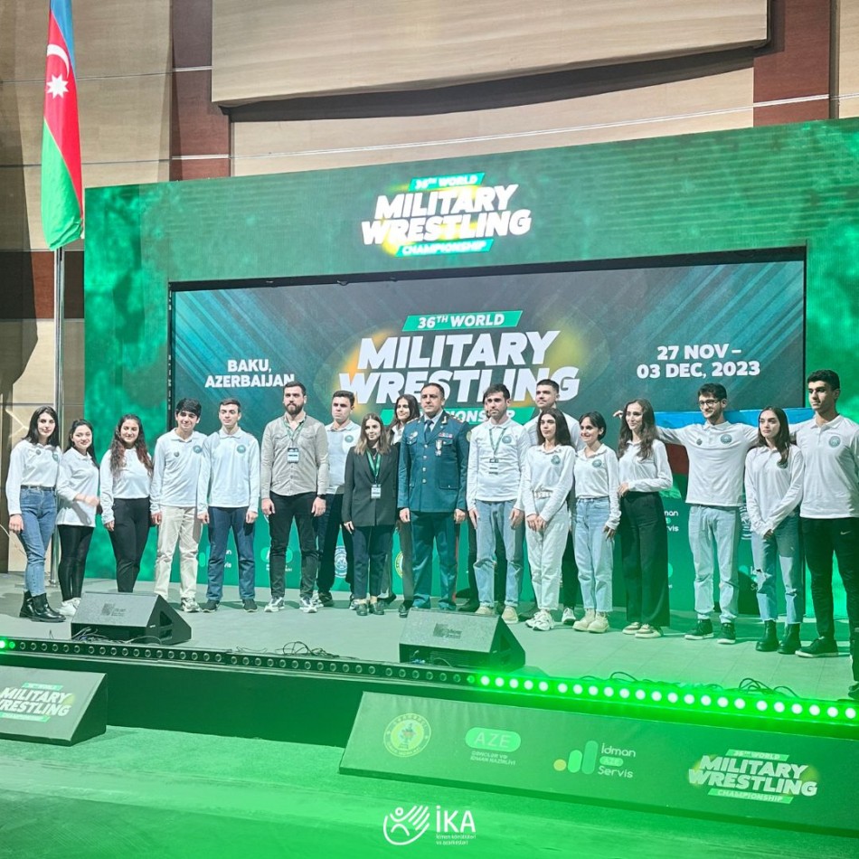 İKA üzvləri hərbiçilər arasında güləş üzrə 36-cı dünya çempionatında!