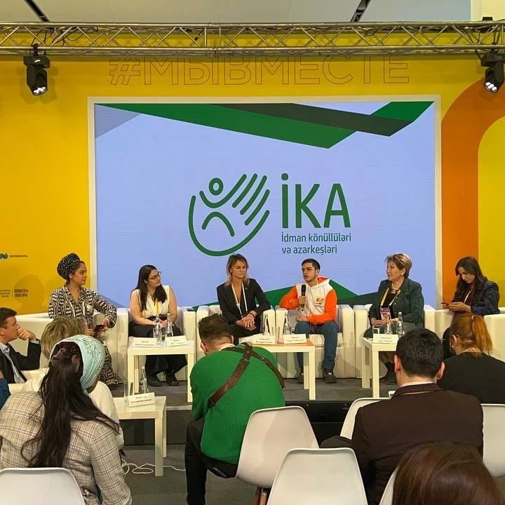 İKA könüllüsü “Biz Birlikdəyik” adlı tədbirdə!